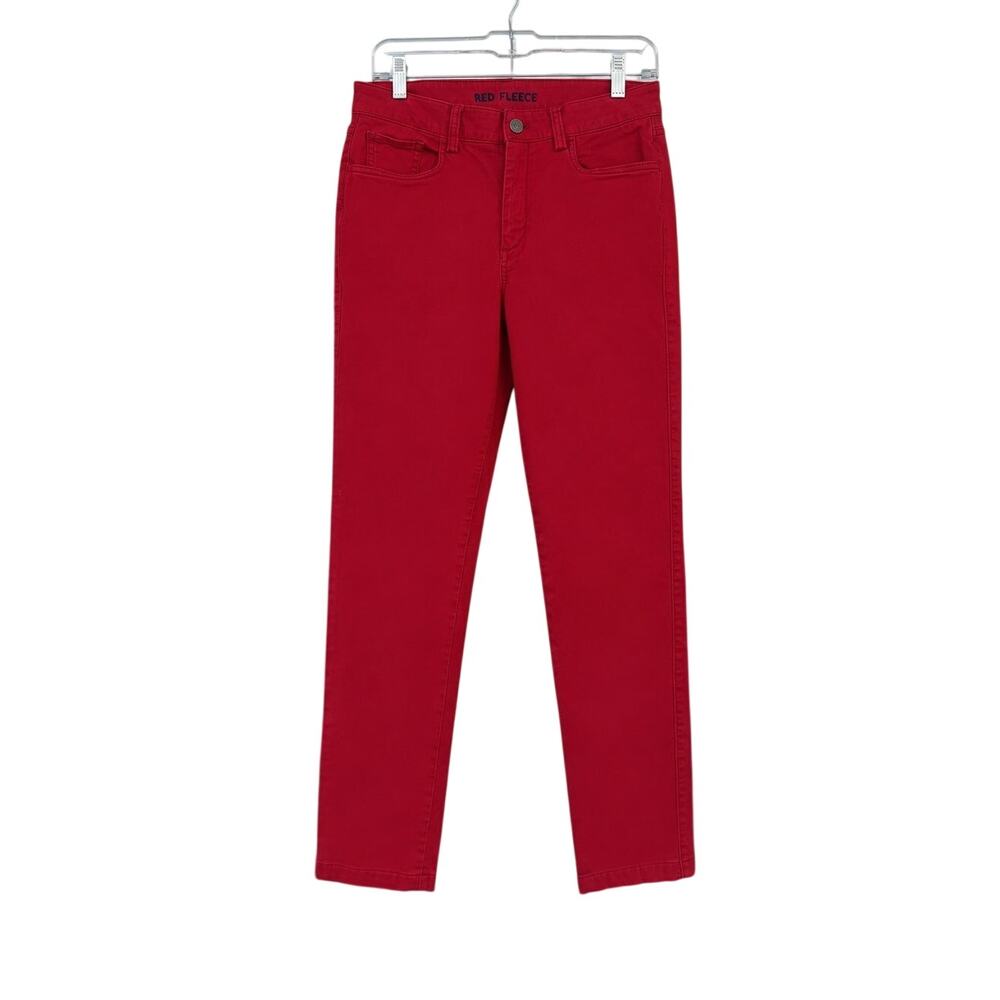 Brooks Brothers Red Fleece Red Straight Leg Jeans Size 4